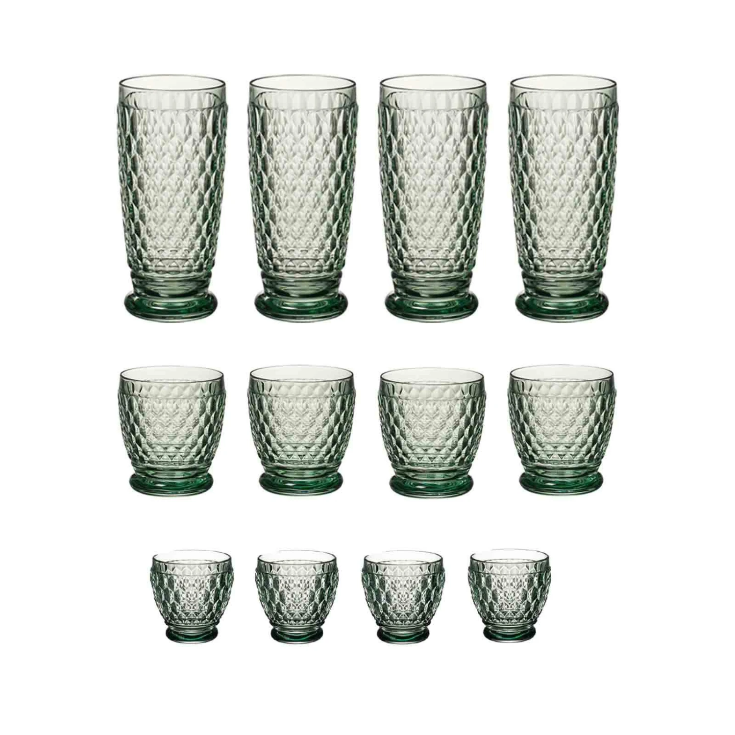 Villeroy & Boch Boston Coloured Bar Gläserset 12er Set Grün